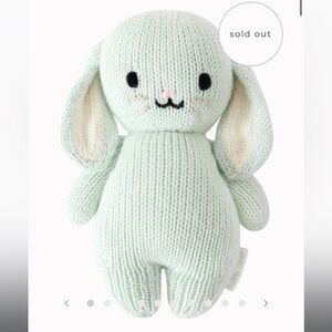 Cuddle + Kind Mint Baby Bunny